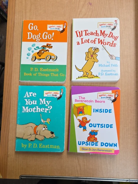 4 Dr.‎ Seuss Bright And Early Board Books
