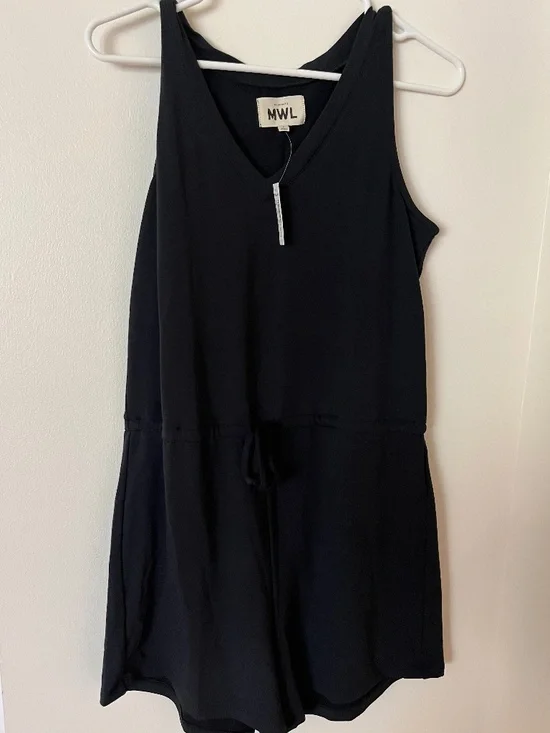 Madewell Black Romper