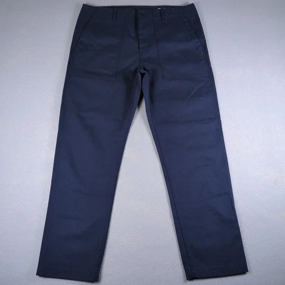 Outerknown Montana Pants Mens 34x29 Navy Blue Outdoor Utility Relaxed Fit NWT