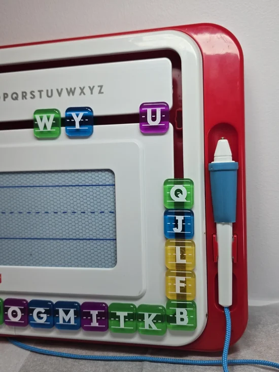 Fisher-Price Think & Learn Alpha SlideWriter Preschool Magnetic Drawing Tablet