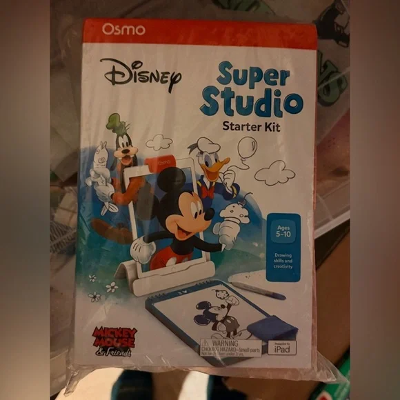 Osmo Disney Mickey‎ Mouse & Friends Super Studio Starter Kit iPad NWT