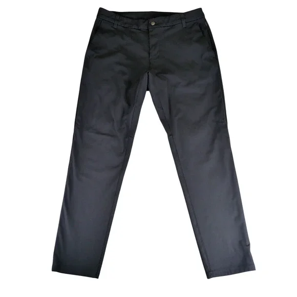 Lululemon Commission ABC‎ Pant Classic Gray Warpstreme Mens 34 Tech Chino M5985S