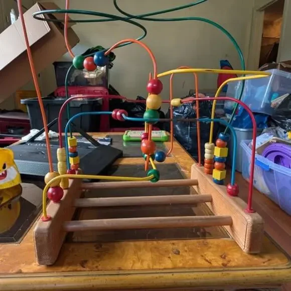 Anatex Vintage Rollercoaster Bead Maze
