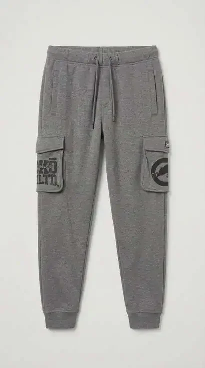 Ecko Unltd. World Famous Graphic Fleece Cargo Joggers
