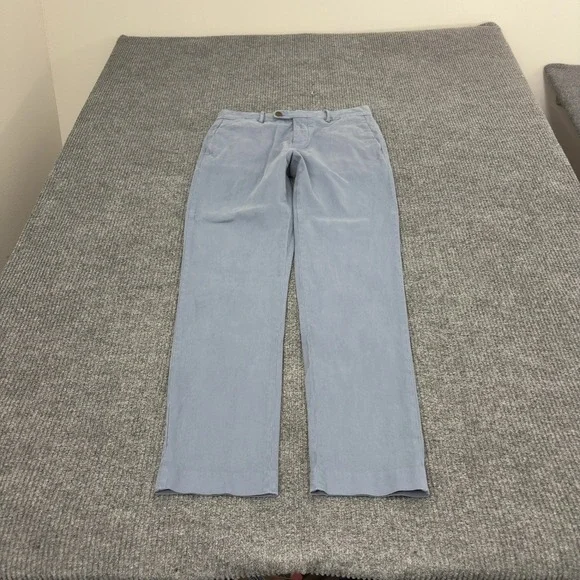 Bonobos Pants Mens 30/32 Blue Cotton Slim Fit Chino Casual Preppy