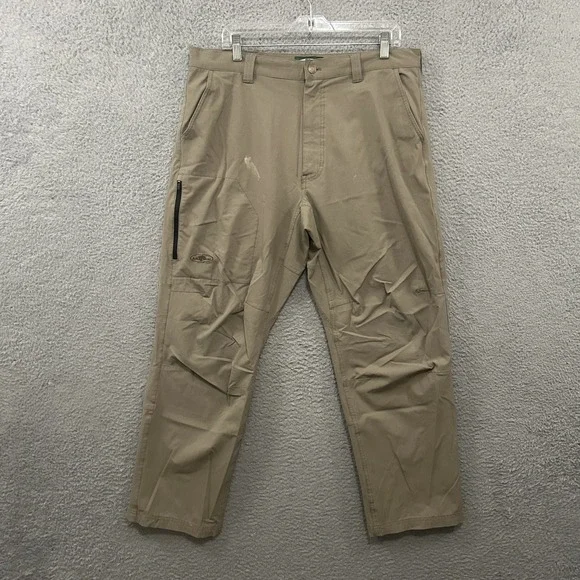 Arborwear‎ Pants Mens 36x30 Beige Cargo Nylon Stretch Tree Climbing Work Wear *