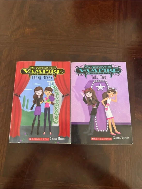 Scholastic My Sister the Vampire Kids books