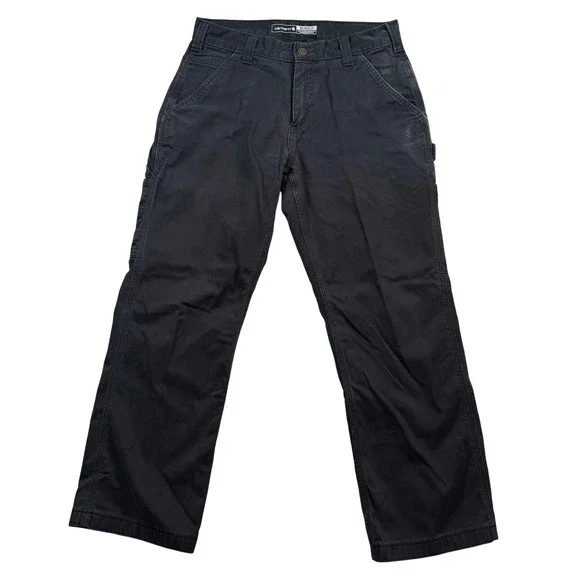 Carhartt Relaxed Fit Twill Utility Work Pant Mens 31x30 Black B324-BLK Carpenter