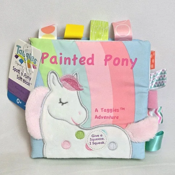 Mary Meyer Taggies Spotted Painted Pony Soft Book 40150 6