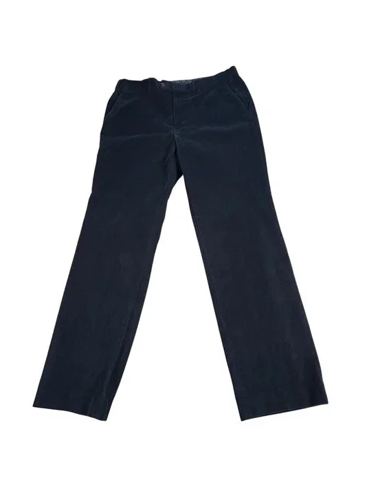 Lauren Ralph Lauren Navy Blue Corduroy Pants Mens 36x32 Classic Fit Chino Preppy