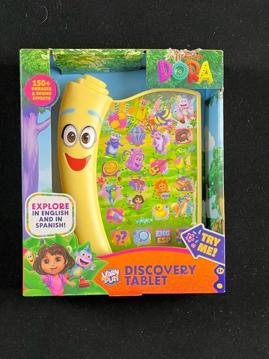 Dora Discovery Tablet Kids Toy - Yellow