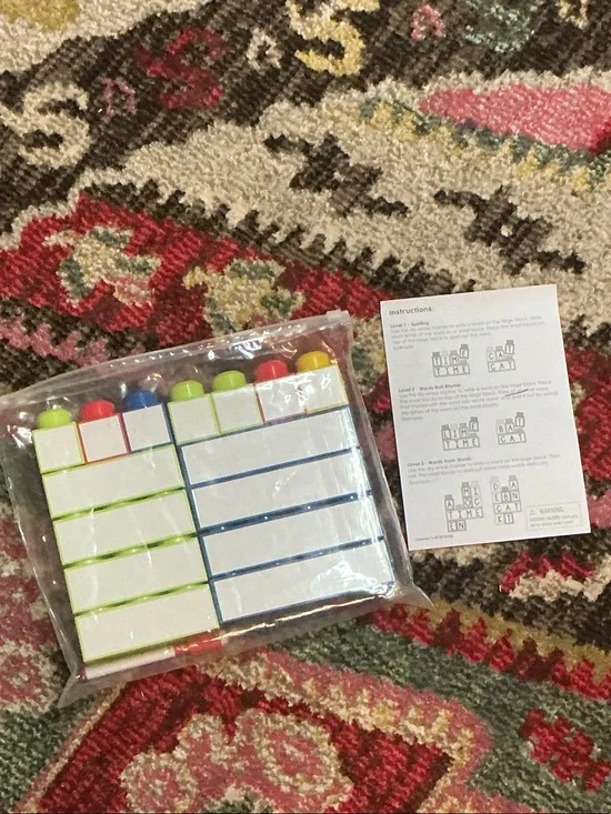 Dry Erase blocks educational