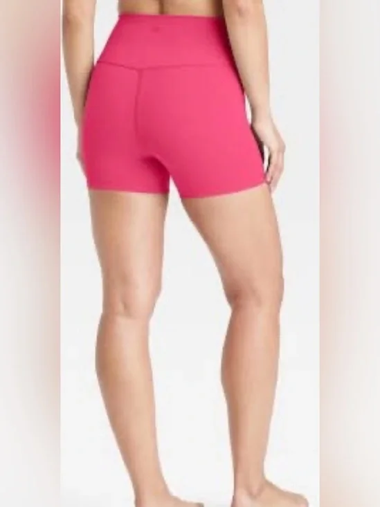 All in Motion|Women's High-Waist Hot Pink Active Shorts•••Lounge Athletic Gym