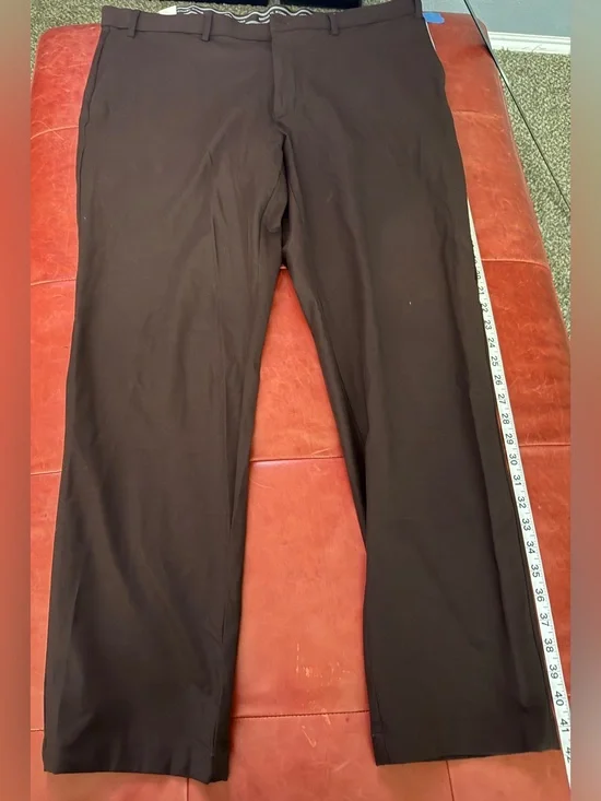 Michael Kors Men's Brown Dress Pants - Classic Straight Fit size 40W x 32L