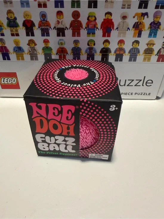 Fuzz Ball Sensory Toy - Pink