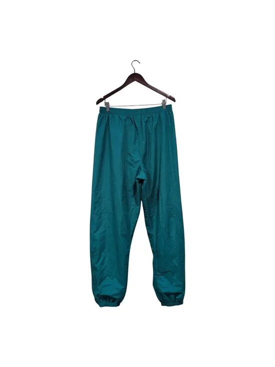 Vintage L.L. Bean Gore-Tex Rain Track Nylon Pants - Men's Size L Teal Blue