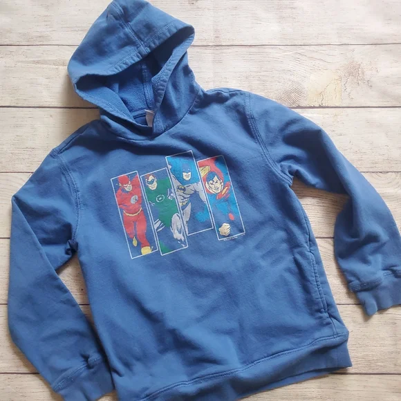 5/$20🌟Gymboree Superhero Panel Hoodie