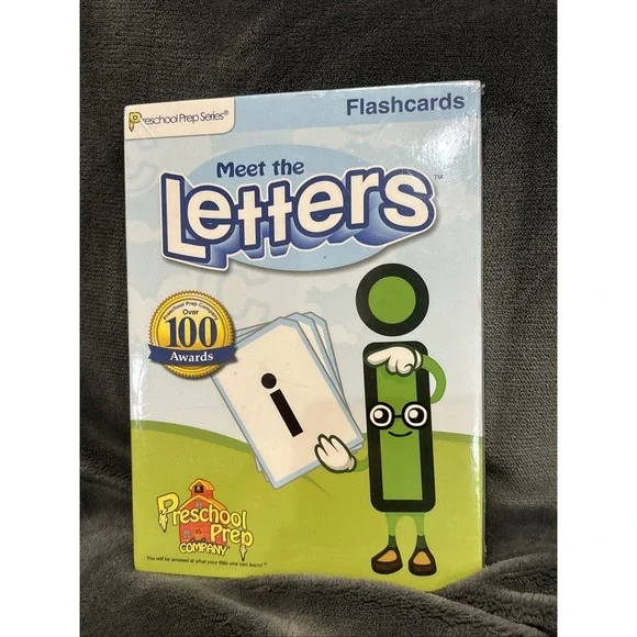 Preschool Prep Series Products Meet The Letters Flashcards New‎ In Sealed Box