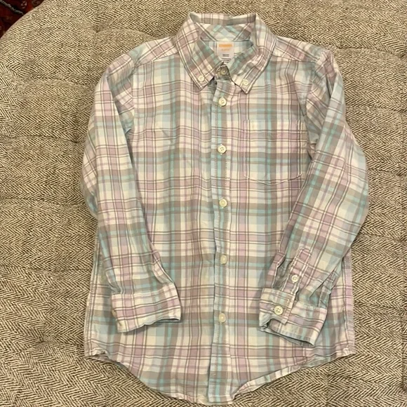 Gymboree button down shirt size 5/6