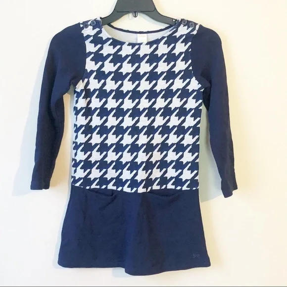 Gymboree Navy Geometric Printed Dress‎