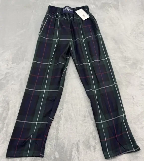 Men's MacKenzie Tartan Scot Land Trousers Relaxed Fit Small/Medium