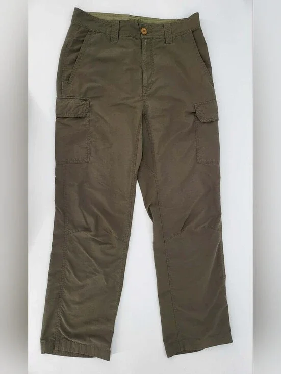Eddie Bauer Olive Green Men's Cargo Pants