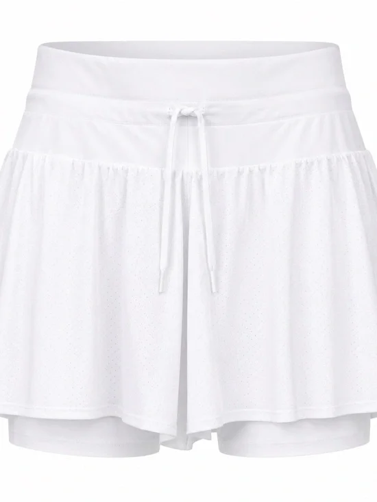 NWT CALIA Women’s XS White High Rise Performance Skort Athletic Tennis Golf