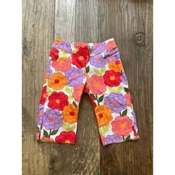 GYMBOREE PRETTY POSIES FLORAL PRINT BERMUDA SHORTS 2T new‎