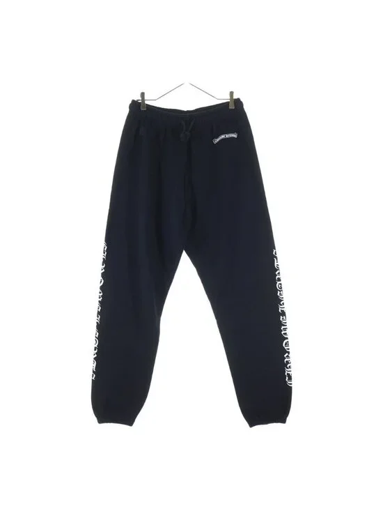 Chrome Hearts Scroll Label You Side Logo Sweatshirt Long Pants You Black
