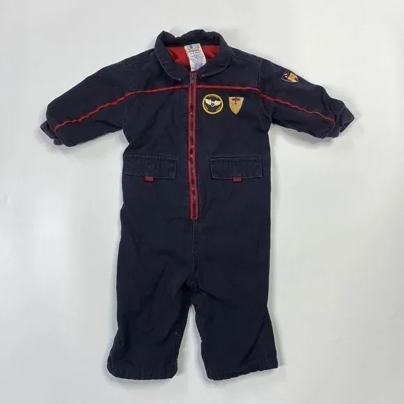 Vintage Gymboree Aviator Flight Suit Size 3-6 Months