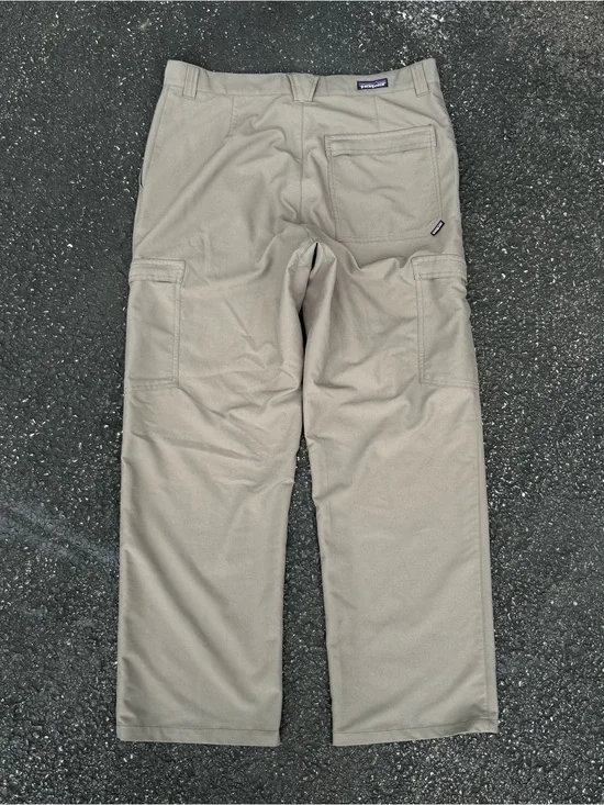 Patagonia Mens 34x30 Continental Cargo Hiking Pants Outdoor Hiking 56021 Green