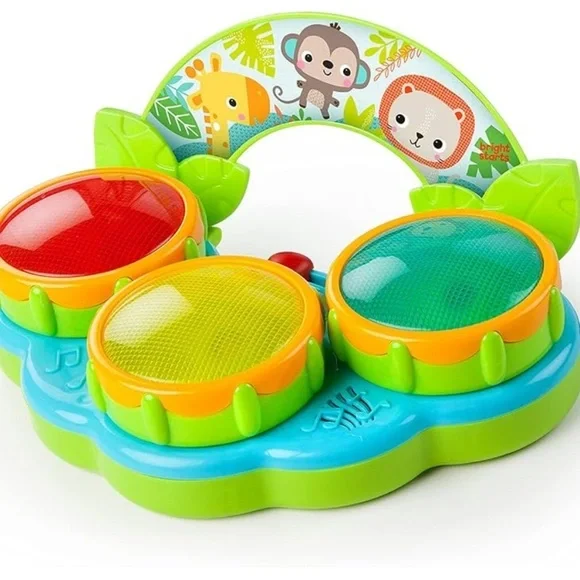 Bright starts musical Colorful safari beats Animal-Themed musical toy