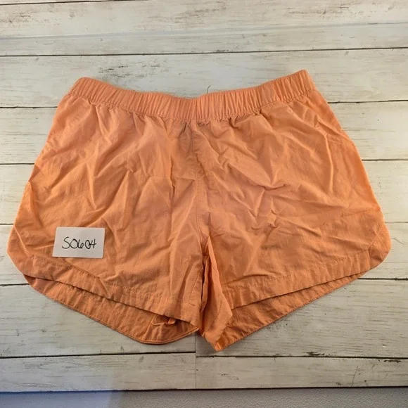 Columbia Womens Peach Orange Active Hiking Shorts Small S0604