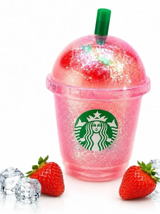 Starbucks Strawberry Drink NeeDoh🍓💗