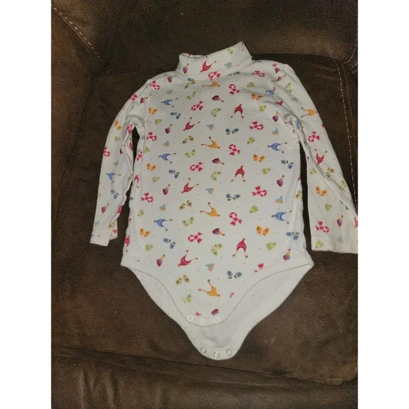 Vintage gymboree‎ sugar and spice holiday Christmas bodysuit size 3t turtleneck