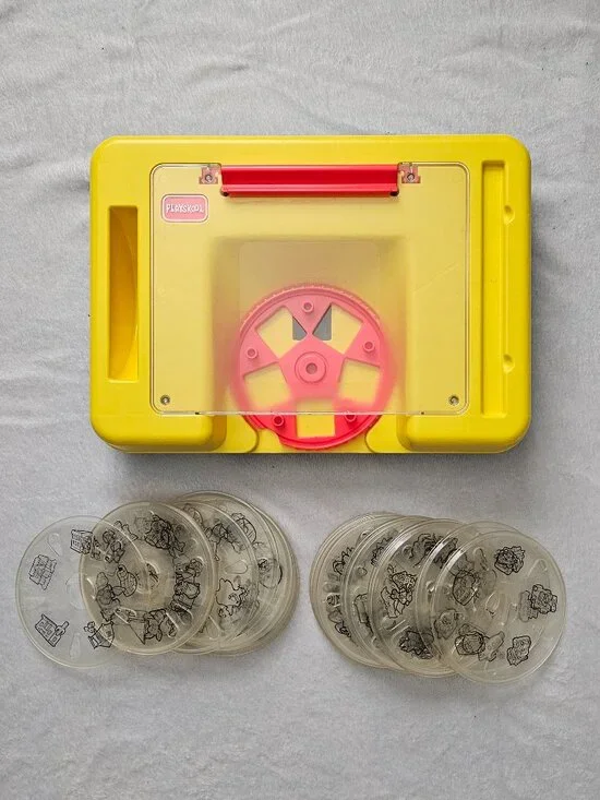 Vintage 1995 Playskool Light Up Picture Maker in its original box.