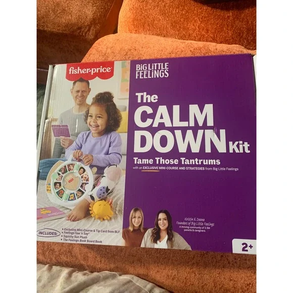 Fisher-Price Big Little Feelings The Calm Down Kit Toddler Emotional Learning