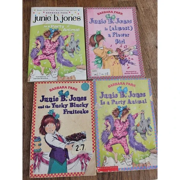 Lot of 4 Judy Bloom Books Paperback. Homeschooling Summer Reading. 2nd-3rd Grade