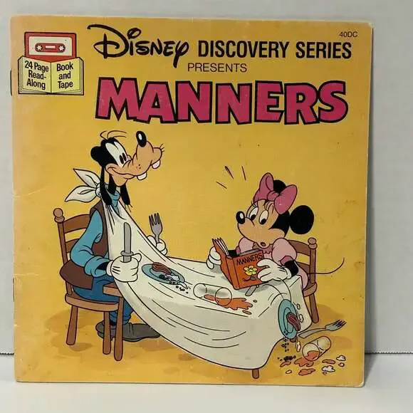 Disney Discovery Series Presents Manners Read-Along Book (No Cassette)