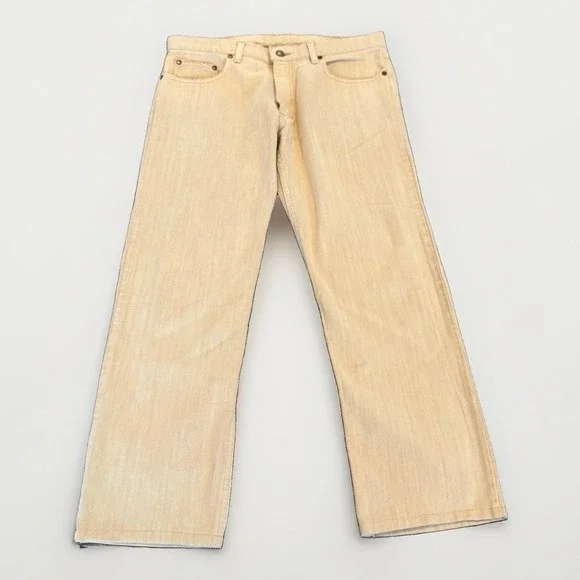 Bills Khakis Canvas 5 Pocket Pants 32-33x27 Tan USA, No size Tag See Measurement