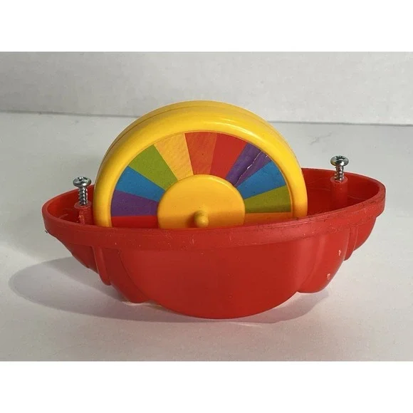Fisher Price Rainforest Jumperoo Replacement‎ Part Toy-Spinning Rainbow Wheel