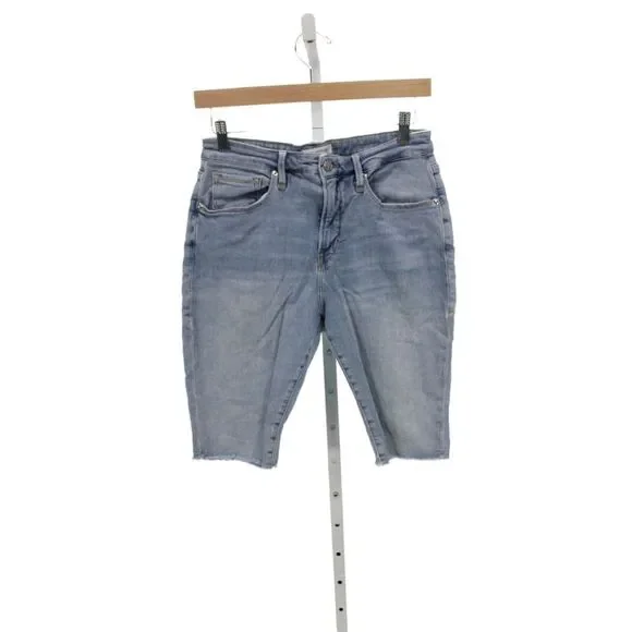 Good American Women Bermuda Shorts Blue Size 8