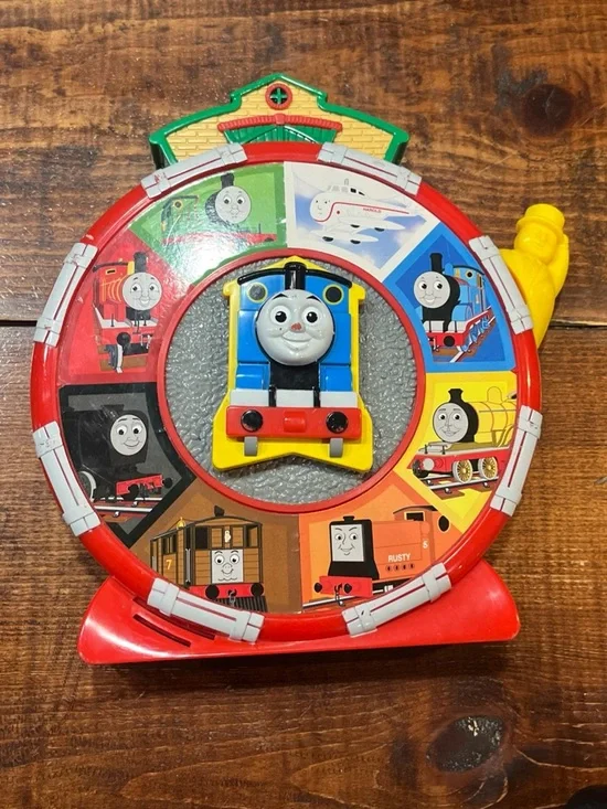 Thomas & Friends Talking Spin & Say Wheel Toy Sound 2007 HIT Sir Topham Hatt