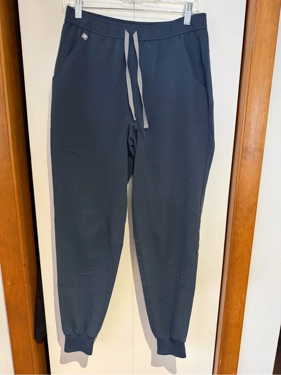 FIGS Tansen Jogger Scrub Pants Dark Harbor Blue - Men's Size Small