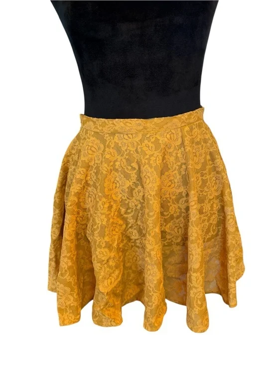 🫶🏻 Vintage 50’s Mustard Lace Apron