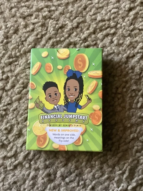 Sense 2 Cents Financial Jumpstart Flashcards