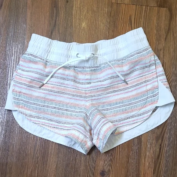 Athleta Multicolor Striped Athletic Shorts‎