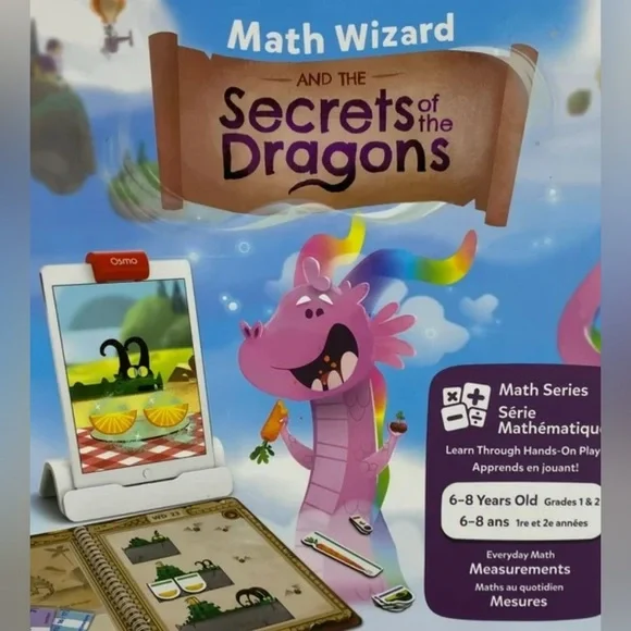 Osmo Math Wizard and the‎ Secret of the Dragons 6-8 Years Old