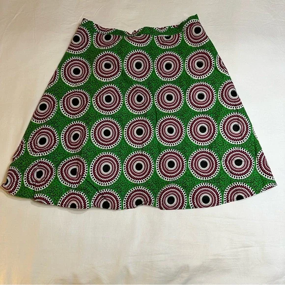 African Bullseye Ankara Tribal Waist Tie Apron
