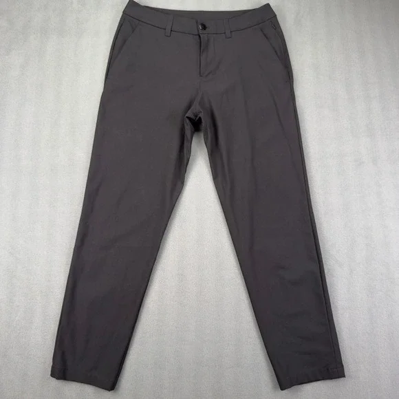 Lululemon Commission Slim Fit Pants 29 Black Mens Technical Trousers